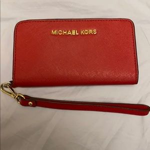 Michael Kors Red wallet